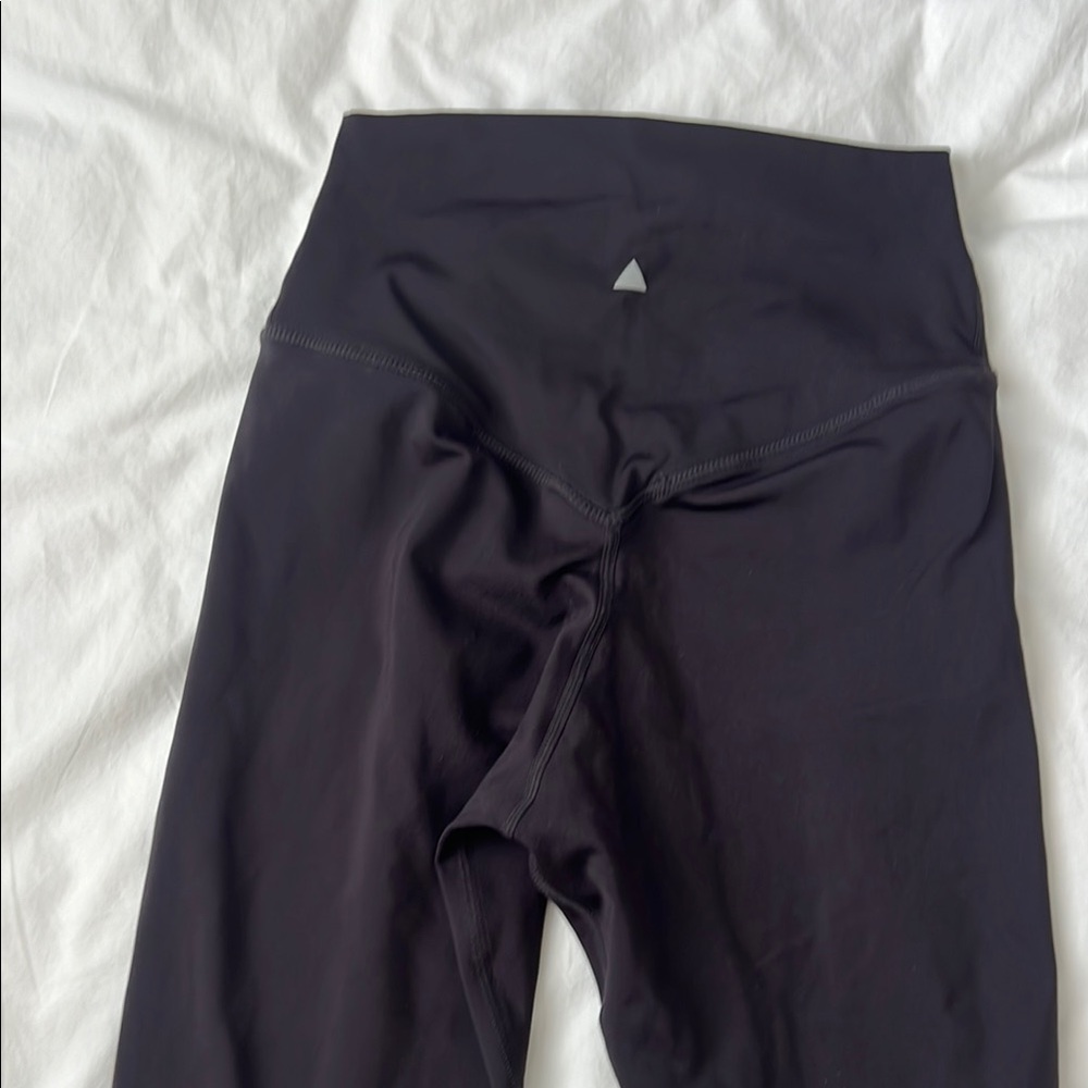 Vitality Core Black High-Rise seamless Performance Leggings